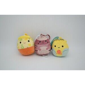 Lot of 3 Stranger Things Squishmallows CLIP On Vecna, Surfer Boy Pizza,  Maui 4"